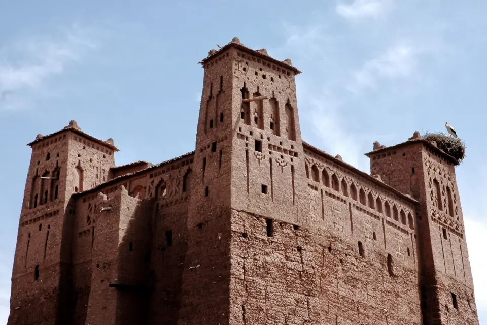 Ouarzazate — Taourirt Kasbah on the route from Marrakech