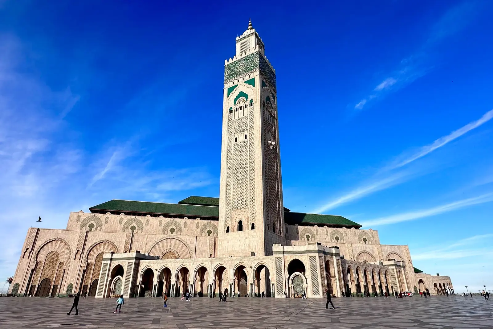 Hassan II Mosque, Casablanca auf einer 10-tägigen Reise mit DesertBrise Travel