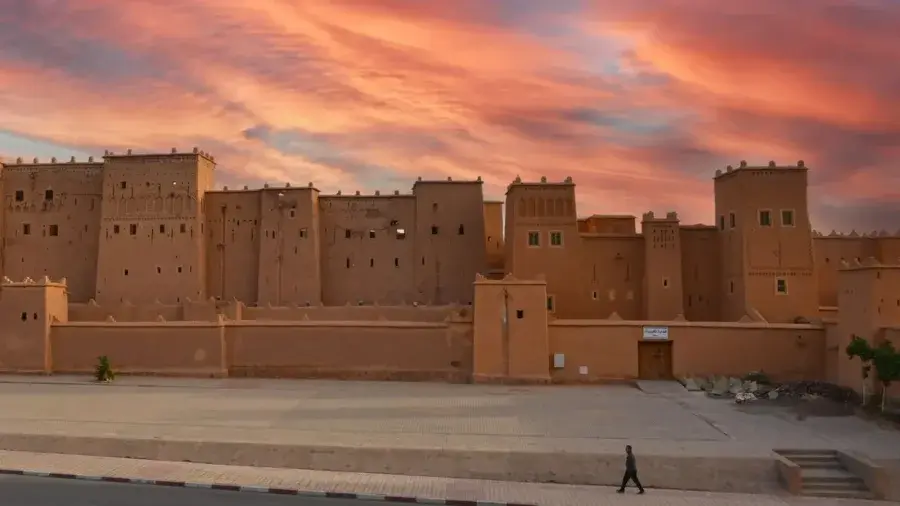 Guardare il tramonto sulle kasbah – Ouarzazate