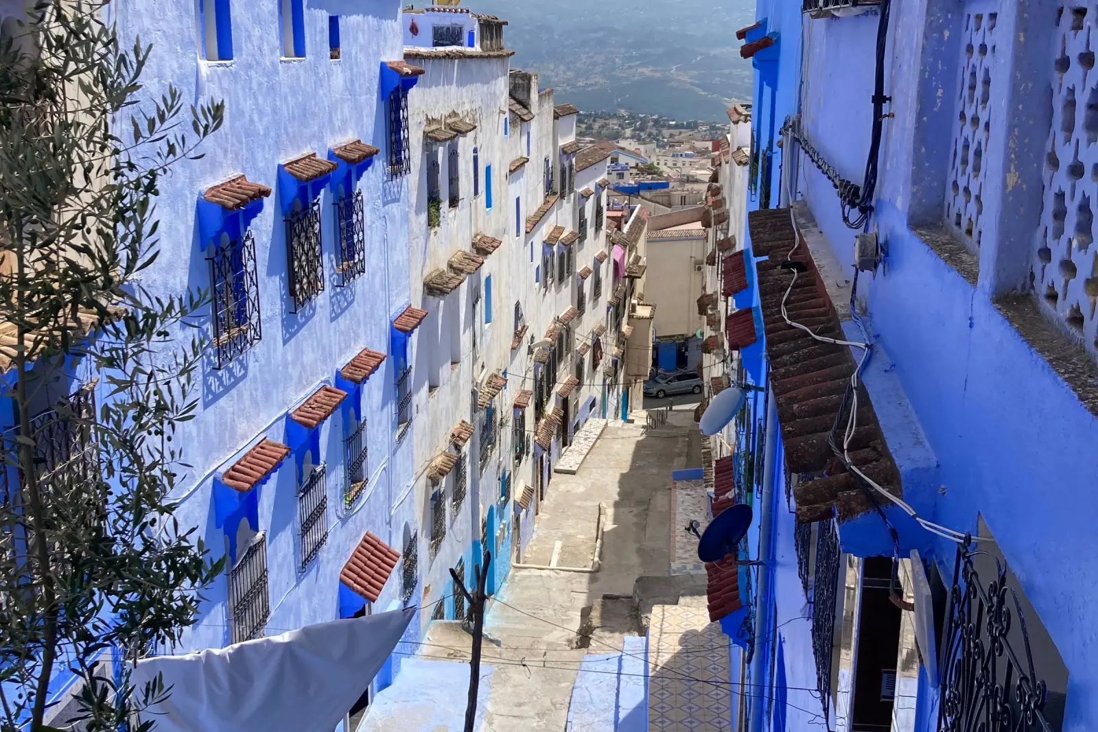 Chefchaouen durante un viaje DesertBrise Travel de 10 días