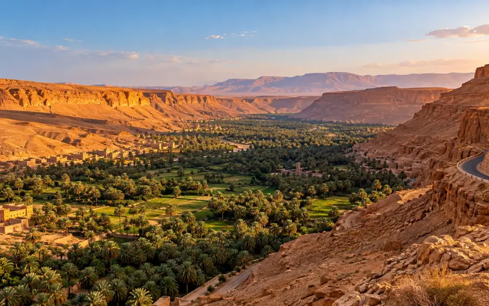 Merzouga → Ziz Valley → Middle Atlas → Fes — From Sahara Light to the Imperial City