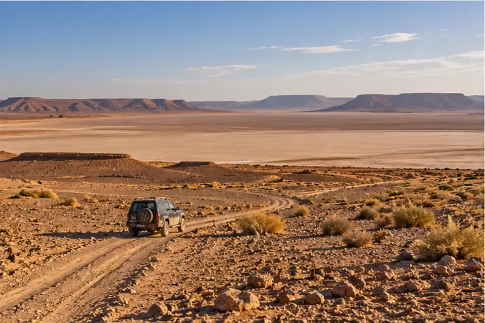 Erg Chigaga → Iriki → Foum Zguid → Marrakech — The Long Southern Return