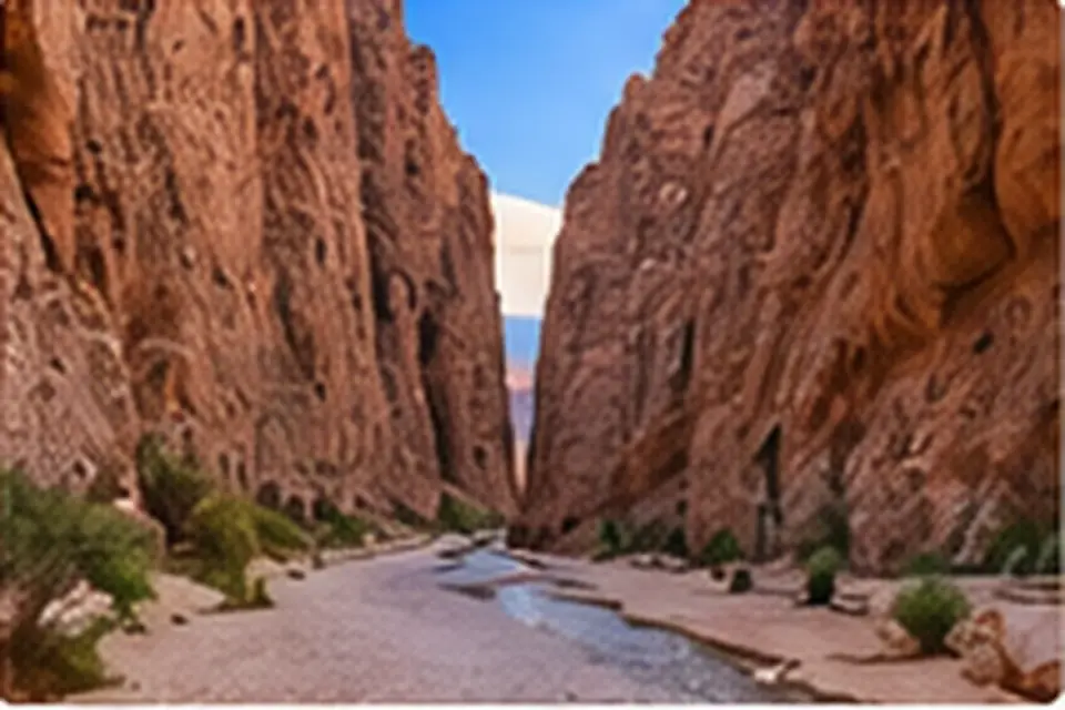 Marrakech to Boumalne Dades — The dades landscape
