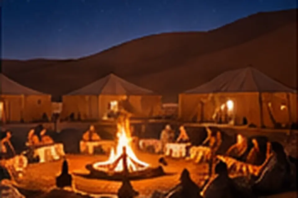 Fez a Erg Chebbi — Una noche en campamento