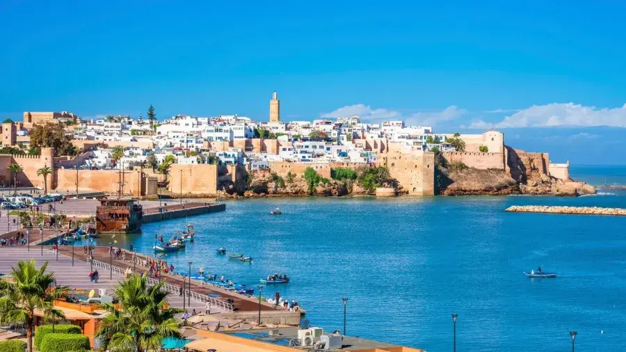 Kasbah of the Udayas above the Bou Regreg waterfront