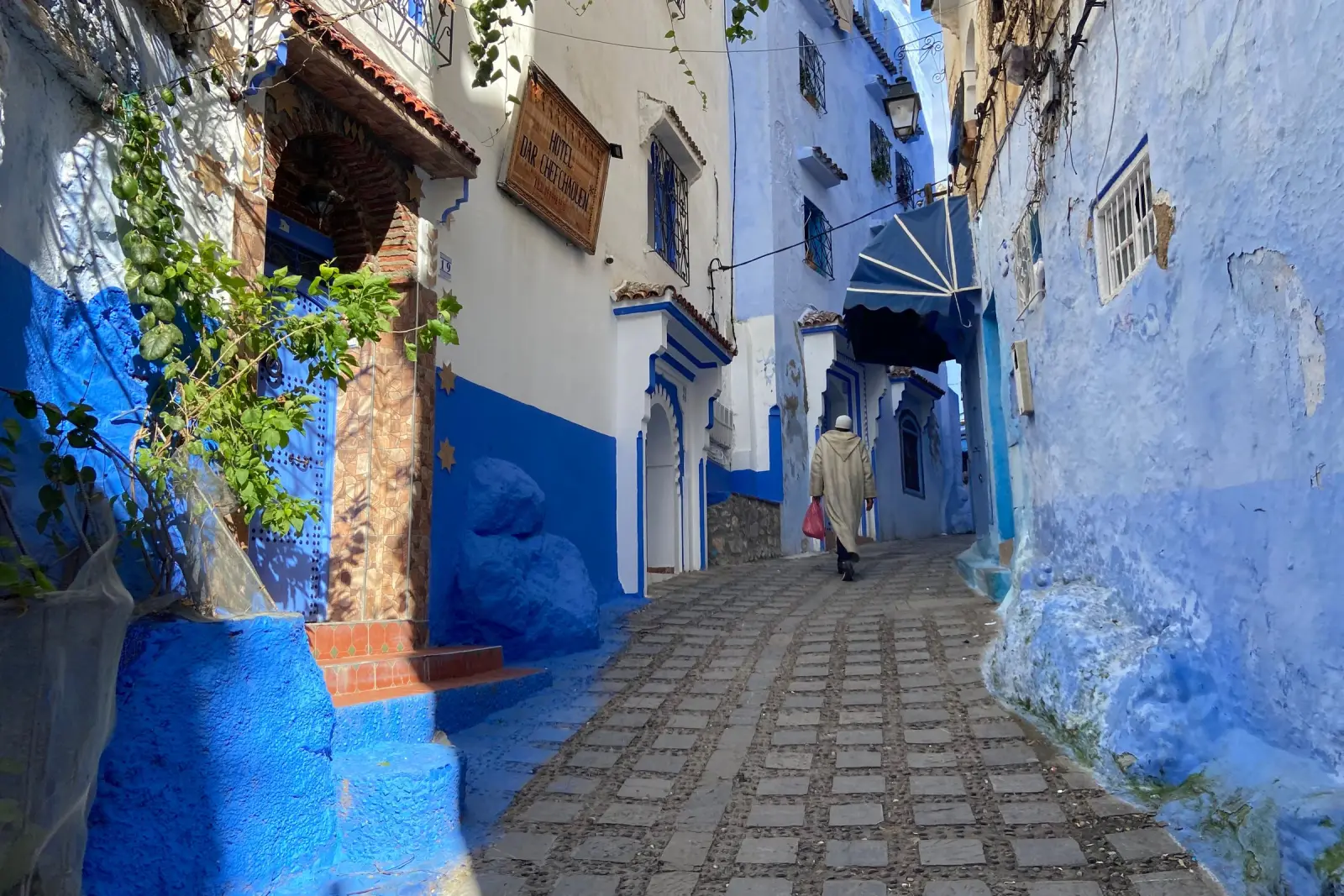 Chefchaouen durante un viaggio DesertBrise Travel di 10 giorni