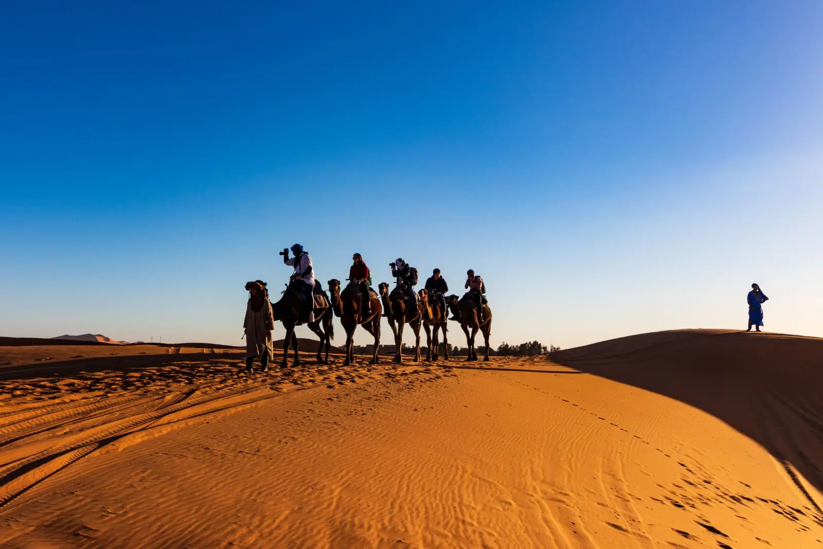 Moroccan Sahara durante un viaje DesertBrise Travel de 10 días