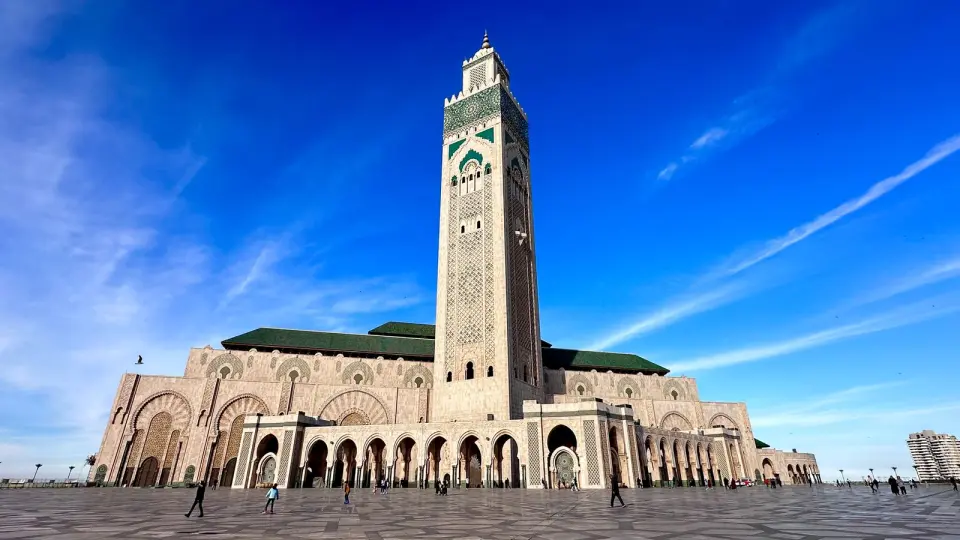 Hassan II Mosque in Casablanca