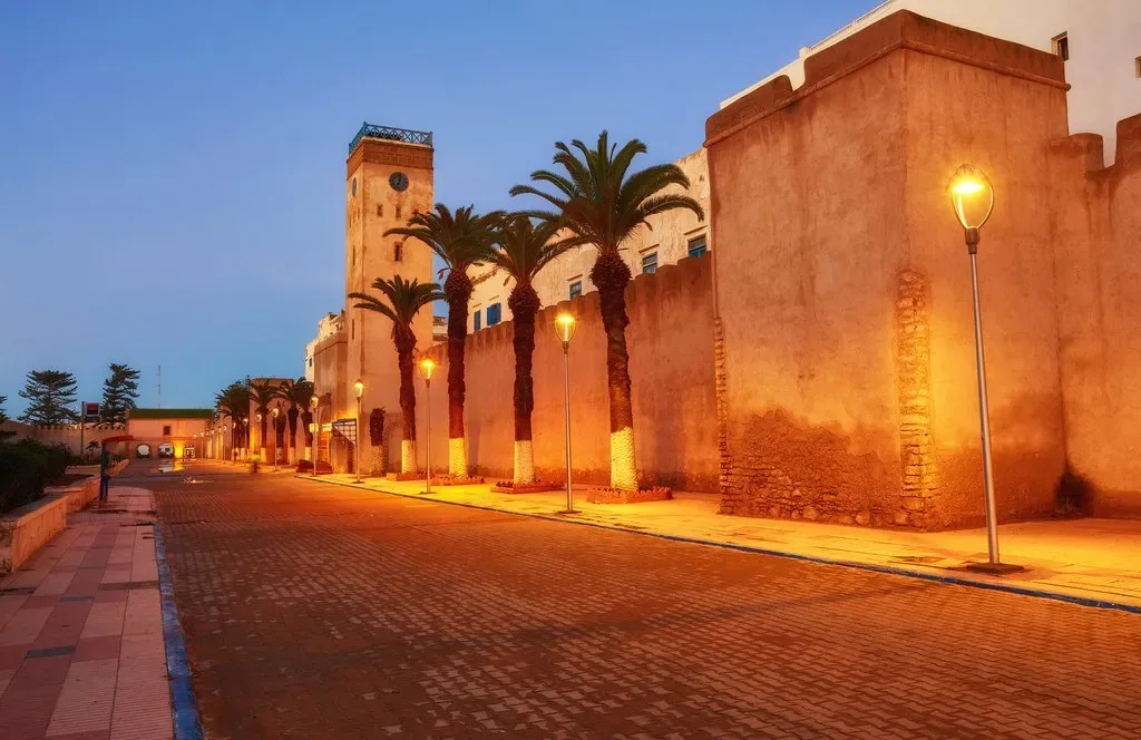 Marrakech medina streets in warm evening light for first-time visitors