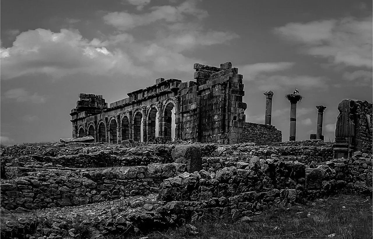 Ruines romaines de Volubilis près de Meknès