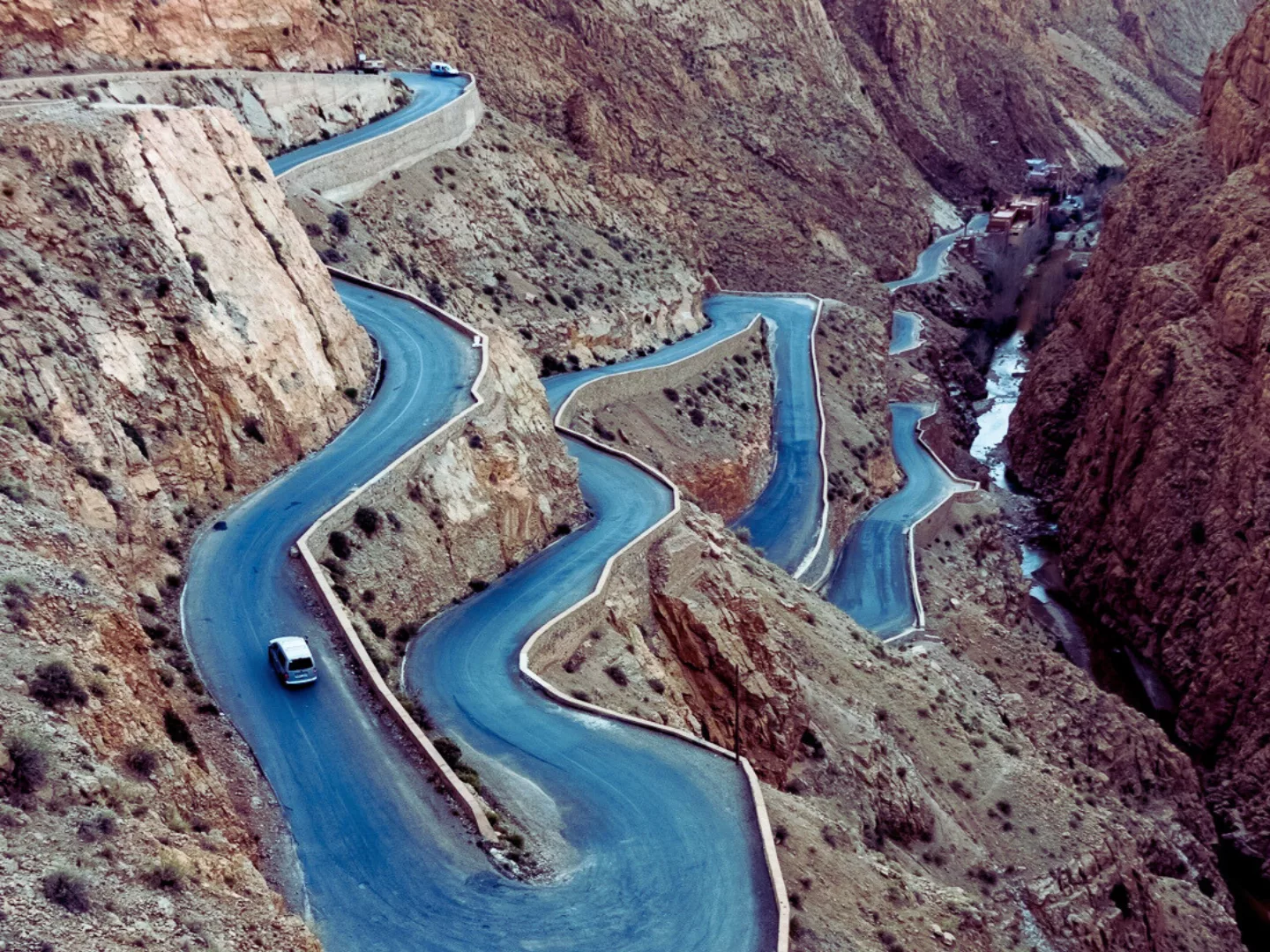 Ait Benhaddou to Marrakech via the Tizi n’Tichka Pass