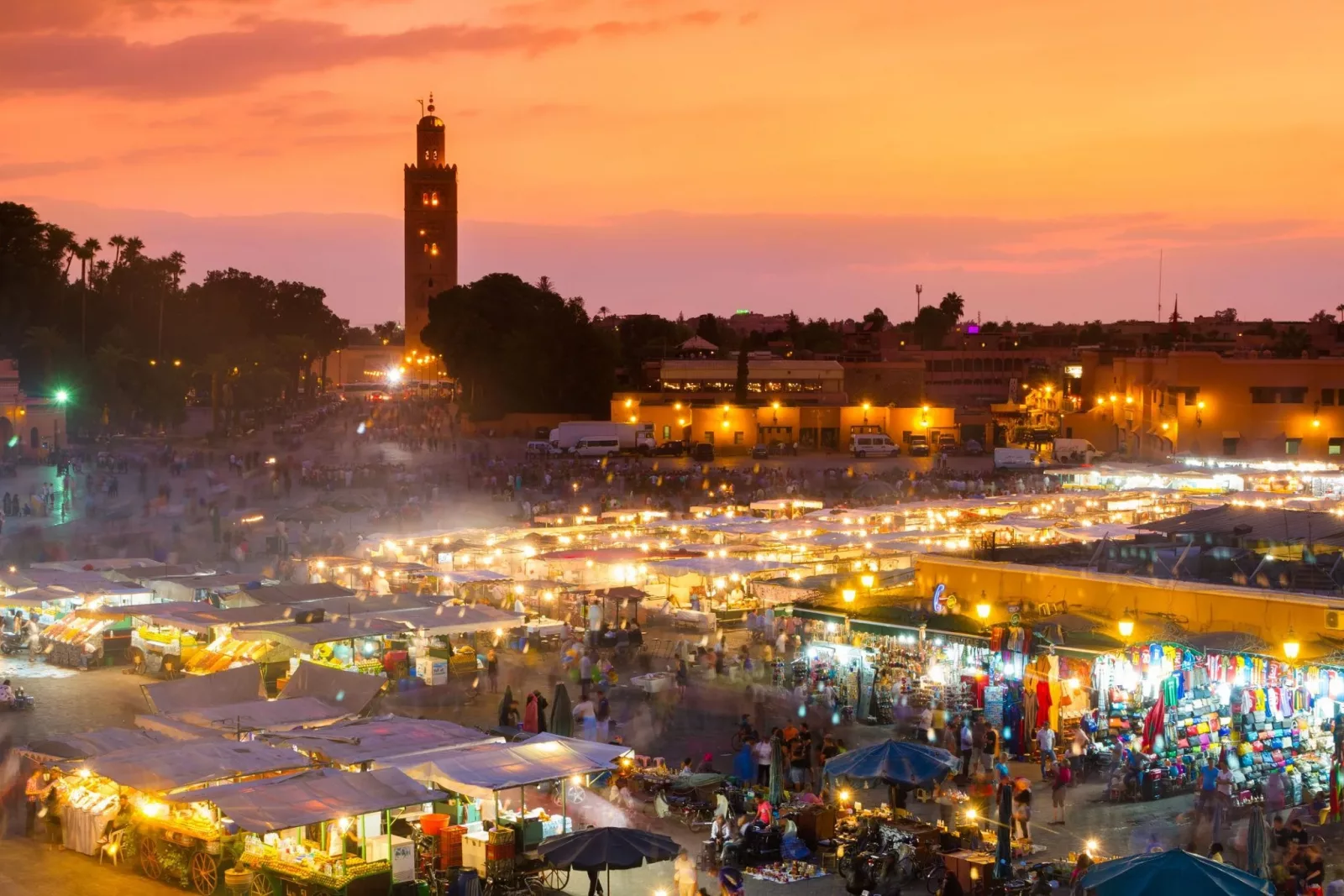 Explore Marrakech, the Red City, and Depart