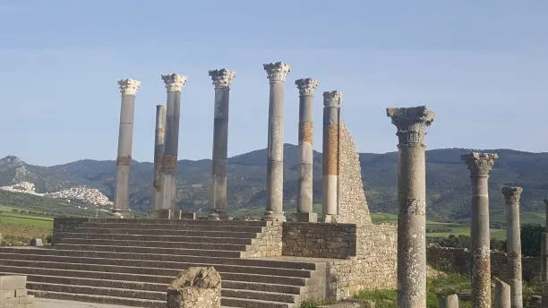 Travel to Fes via Volubilis and Meknes