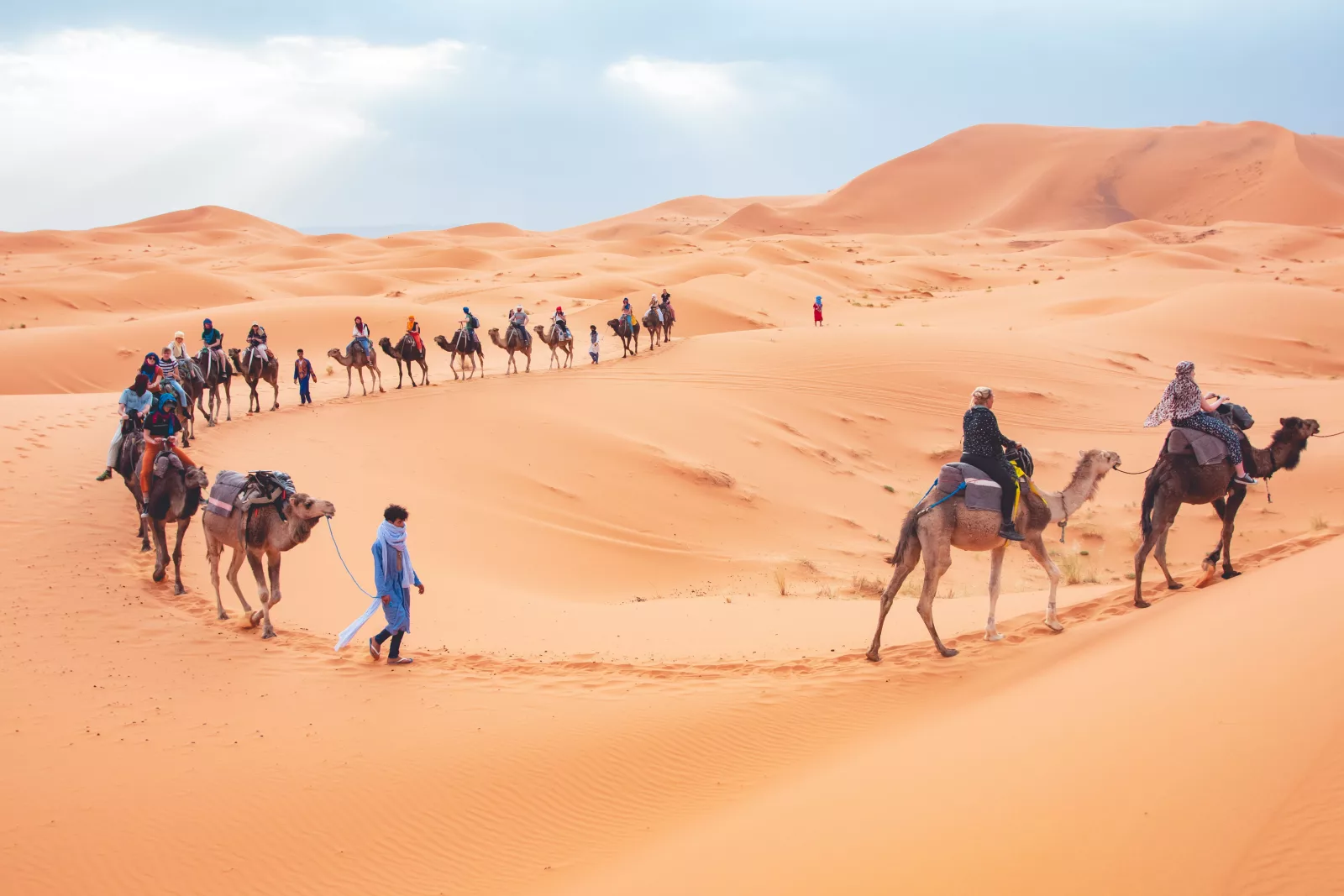 Travel to Merzouga via Tinghir and Rissani, Enjoy a Sunset Camel Ride