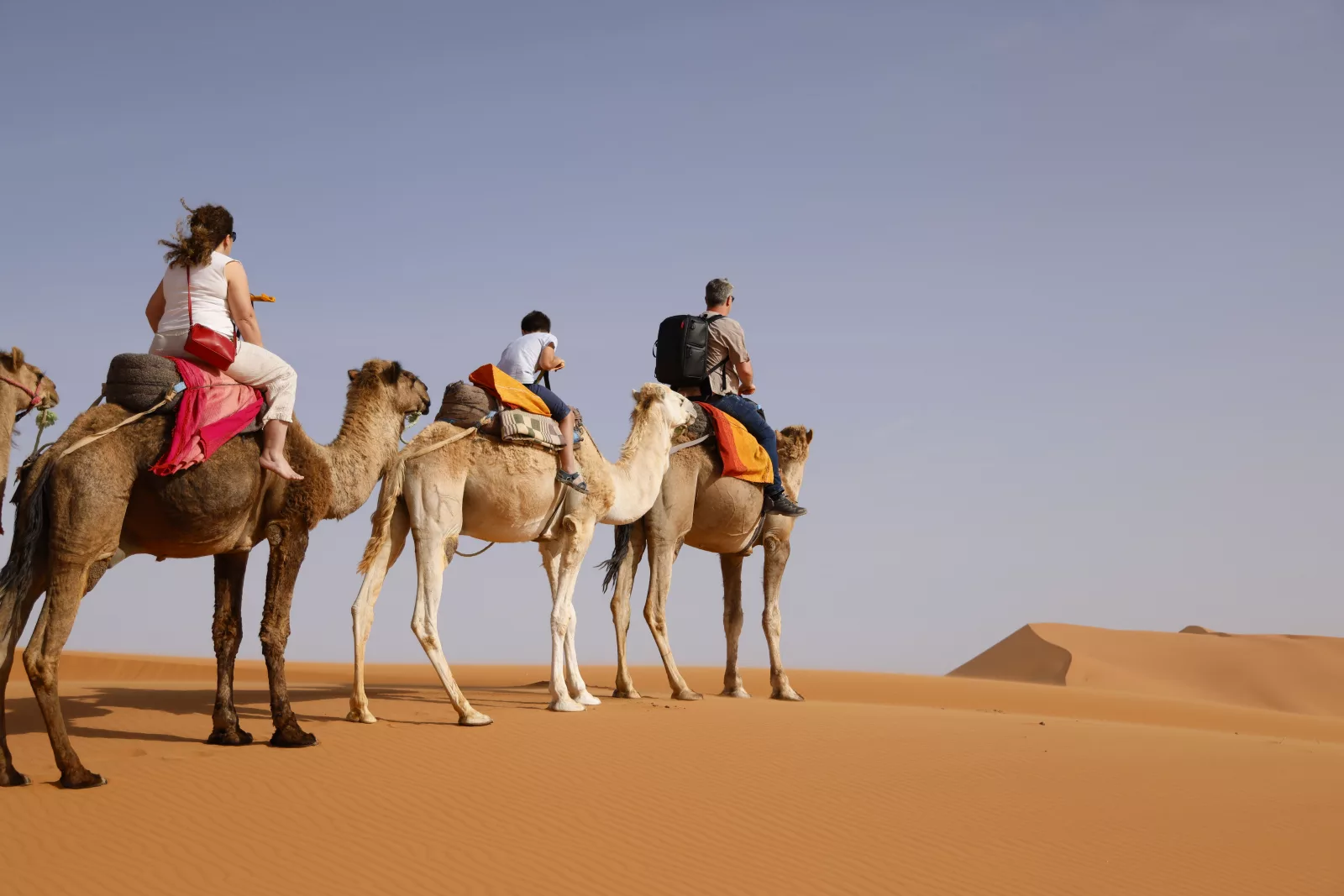 Travel over the Atlas Mountains to Merzouga Desert Camp