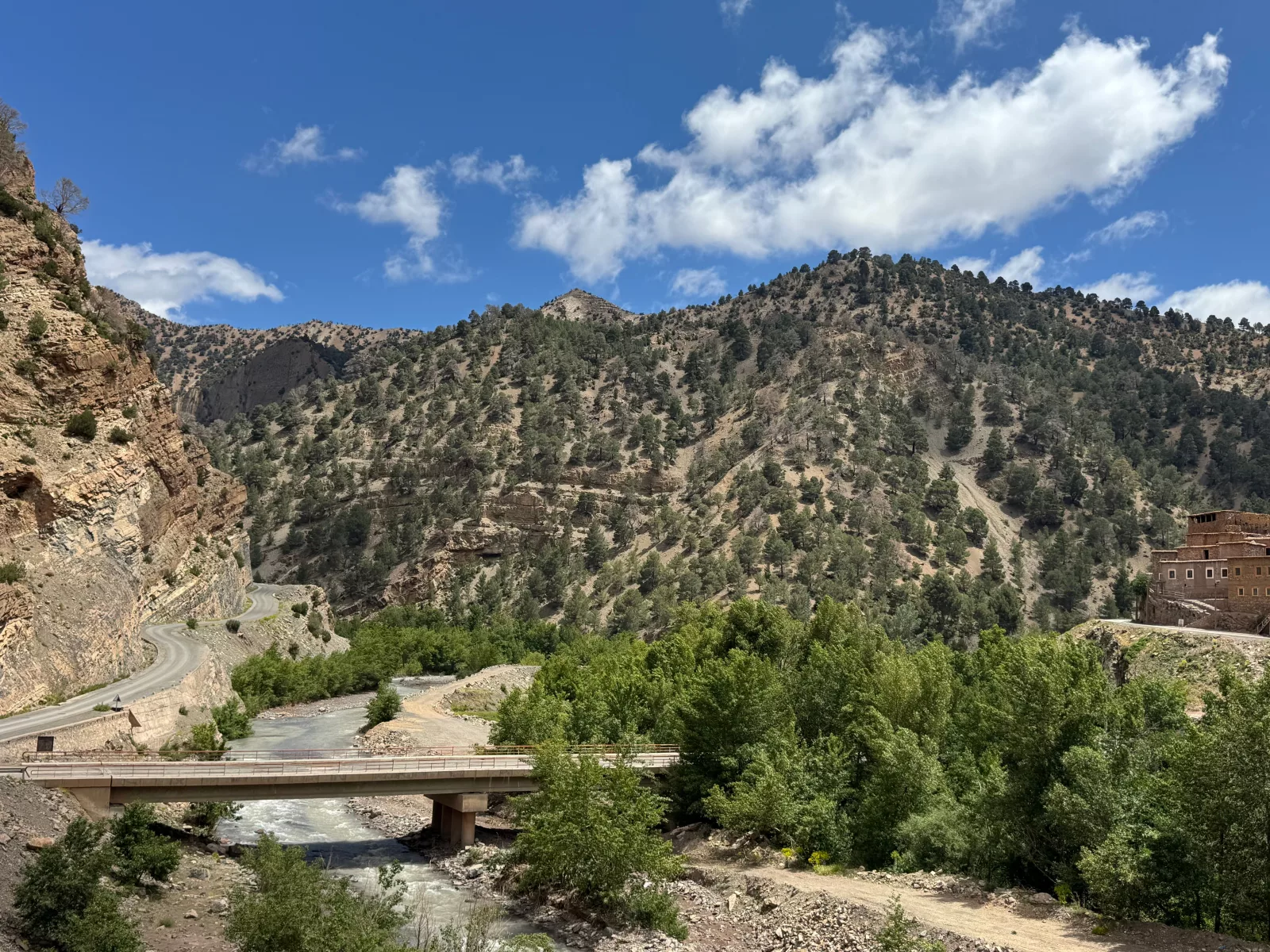 Head to Marrakech via the High Atlas Mountains