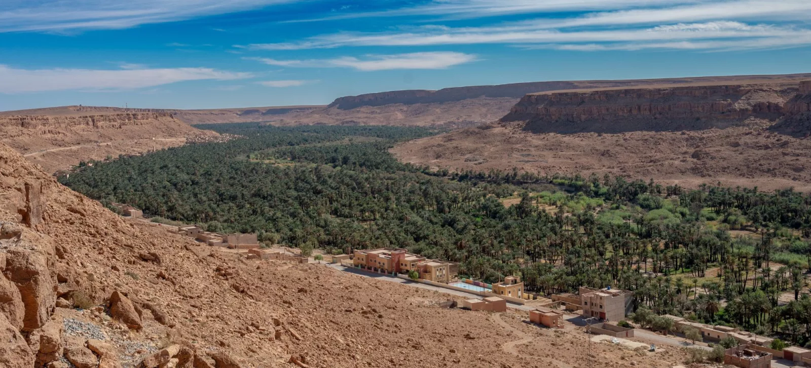 Transfer to the Medieval City of Fes via Midelt and Azrou