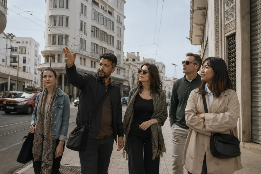 Visite guidée des immeubles Art déco de Casablanca