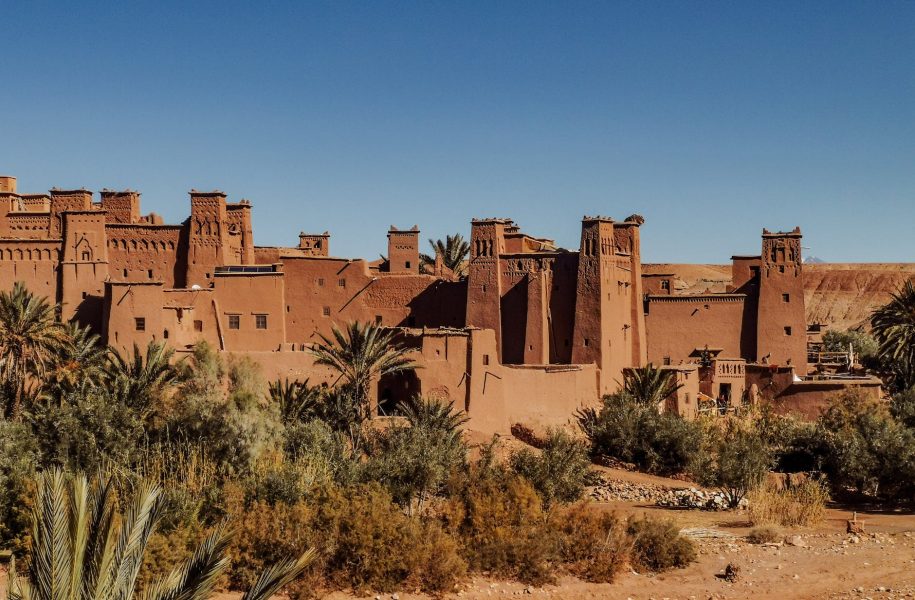 facade of cultural heritage museum in morocco